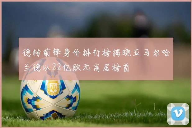 德转前锋身价排行榜揭晓亚马尔哈兰德以22亿欧元高居榜首