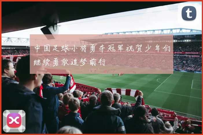 中国足球小将勇夺冠军祝贺少年们继续勇敢追梦前行